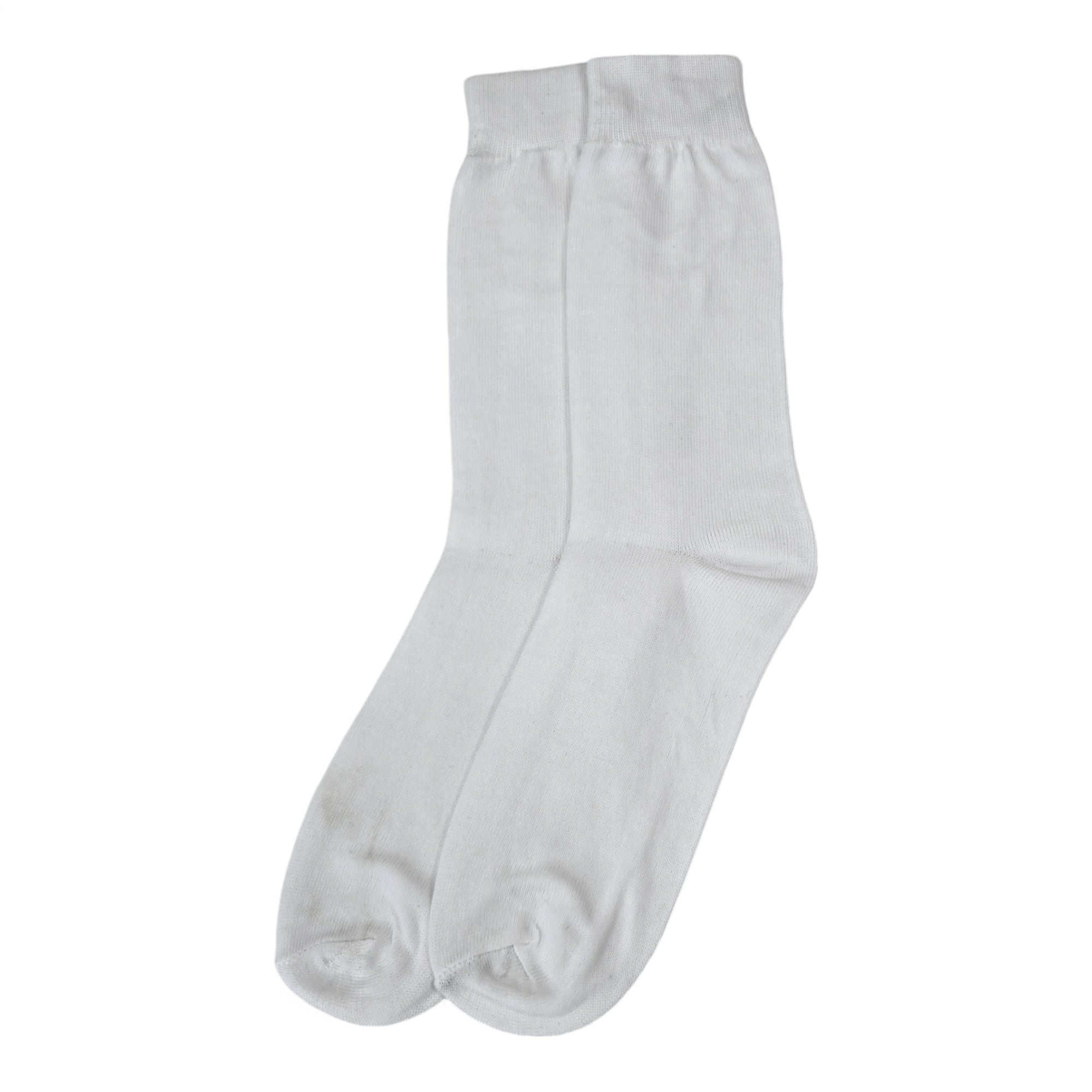 Boys and Girls Full Length Plain Black Plain Organic Combed Cotton School Socks (Pack of 5 Pairs)