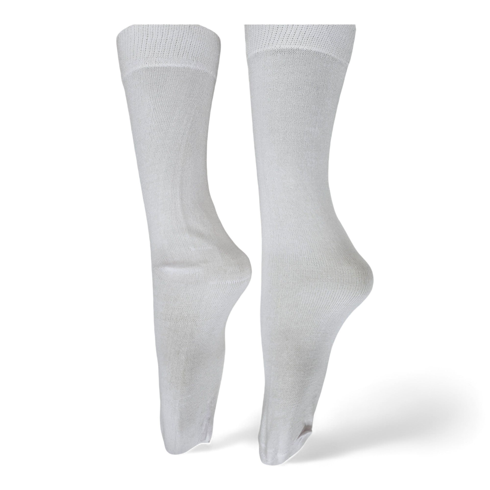 Boys and Girls Full Length Plain Black Plain Organic Combed Cotton School Socks (Pack of 5 Pairs)