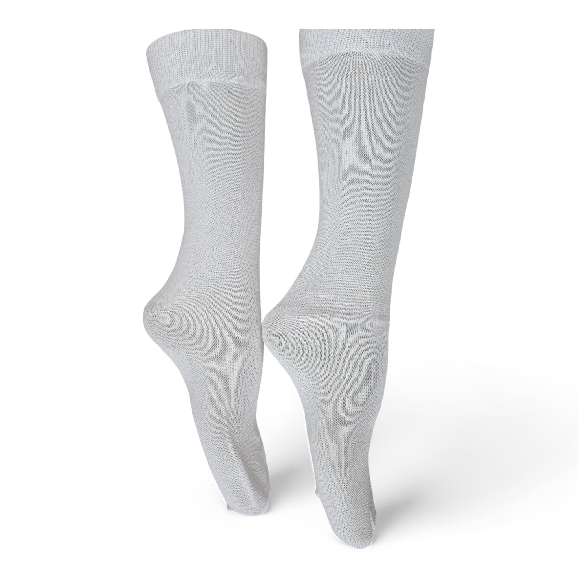 Boys and Girls Full Length Plain Black Plain Organic Combed Cotton School Socks (Pack of 5 Pairs)