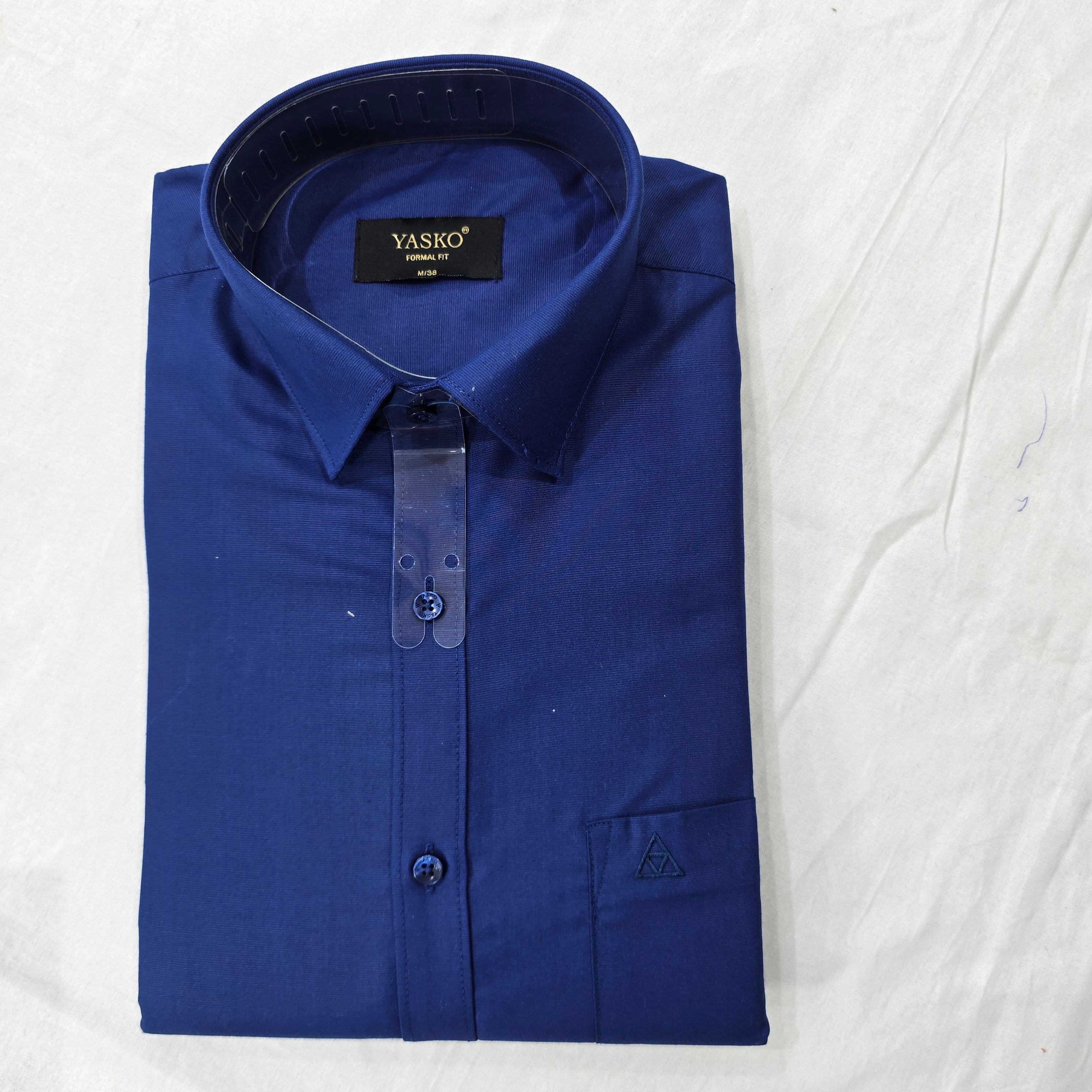 Combo of Shirt and Dhoti | Traditional Wedding Set for Men -  Dark blue