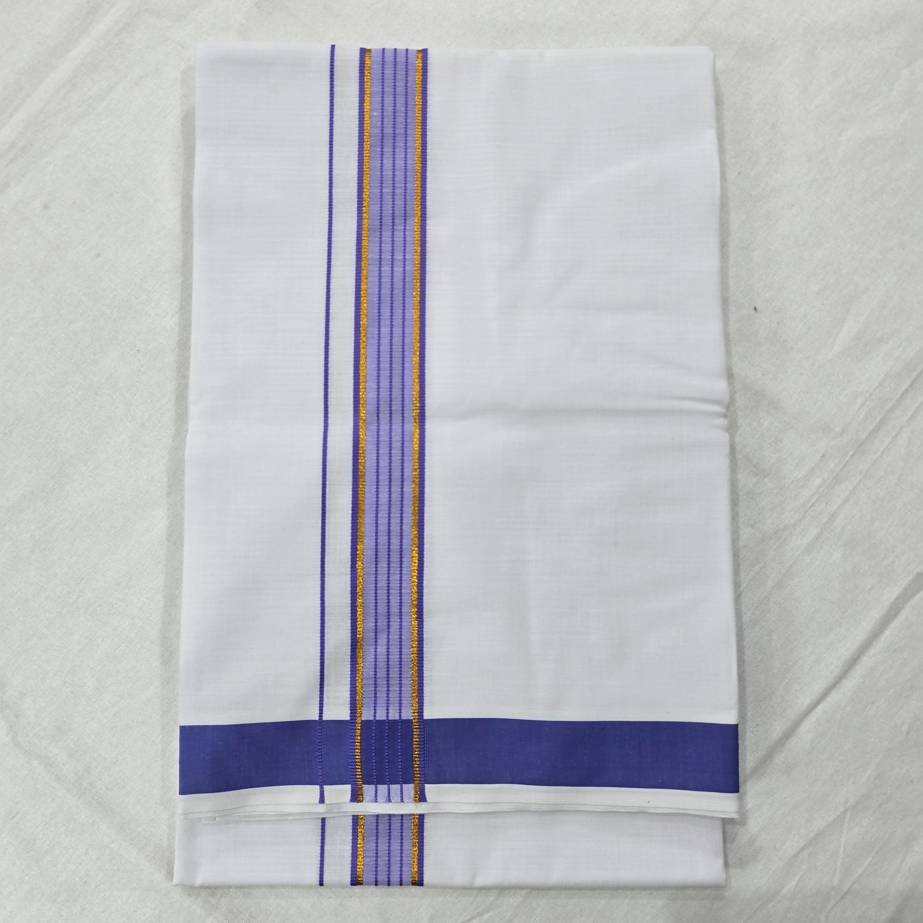 Combo of Shirt and Dhoti | Traditional Wedding Set for Men -  Purple
