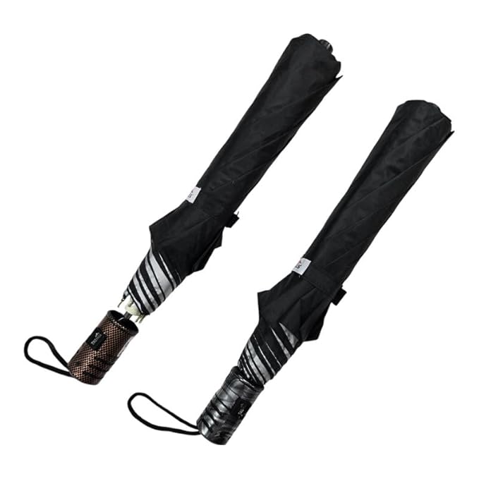 2 Fold 25 Inch Umbrella for Men & Women | Wind & RainProof Umbrella | Compact Travel Umbrella for Women | Umbrella for Sun Protection, Home Use