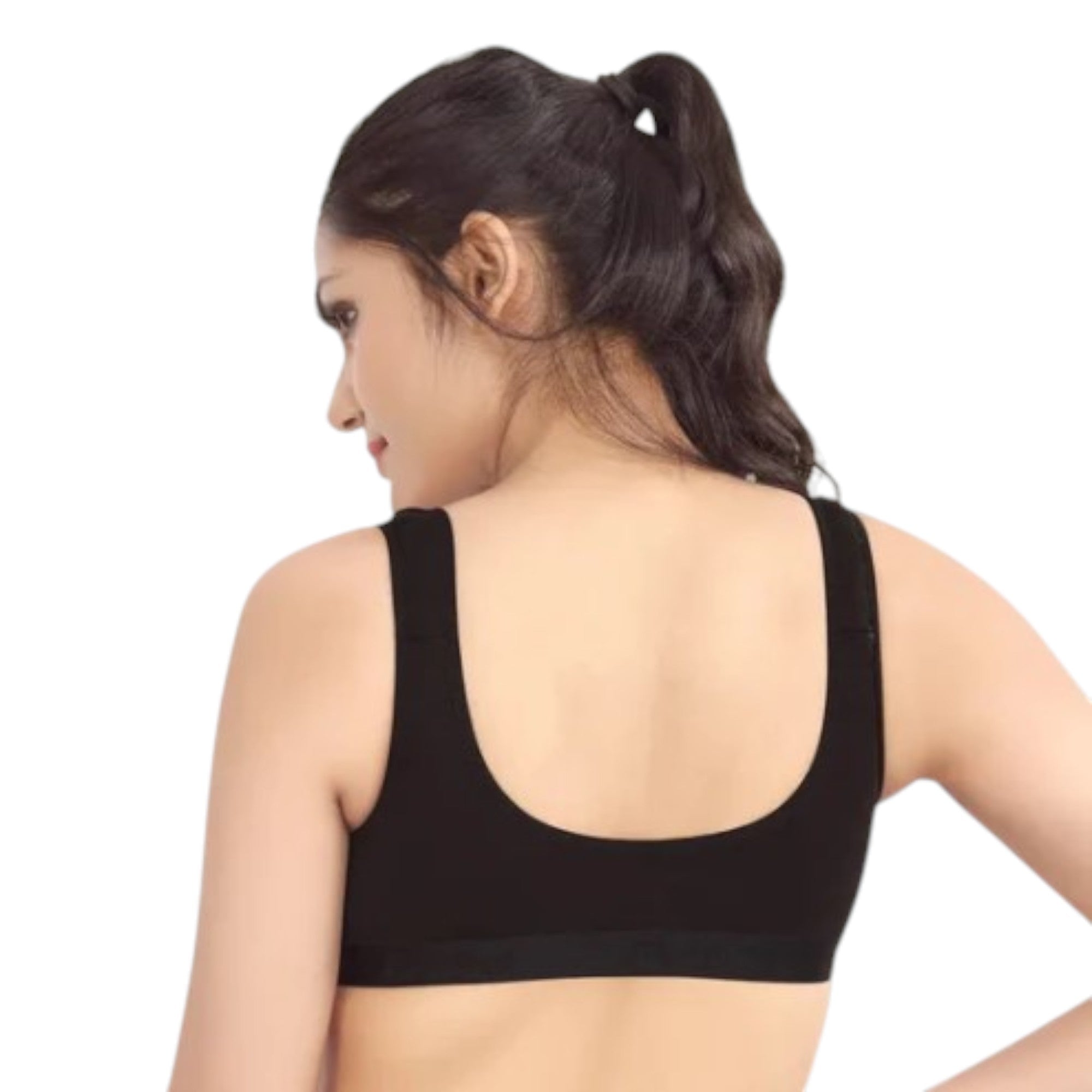 Prithvi Acty  Bra, Seamed Cup, Full Coverage, Non-Padded,Wire Free (Random Colours)