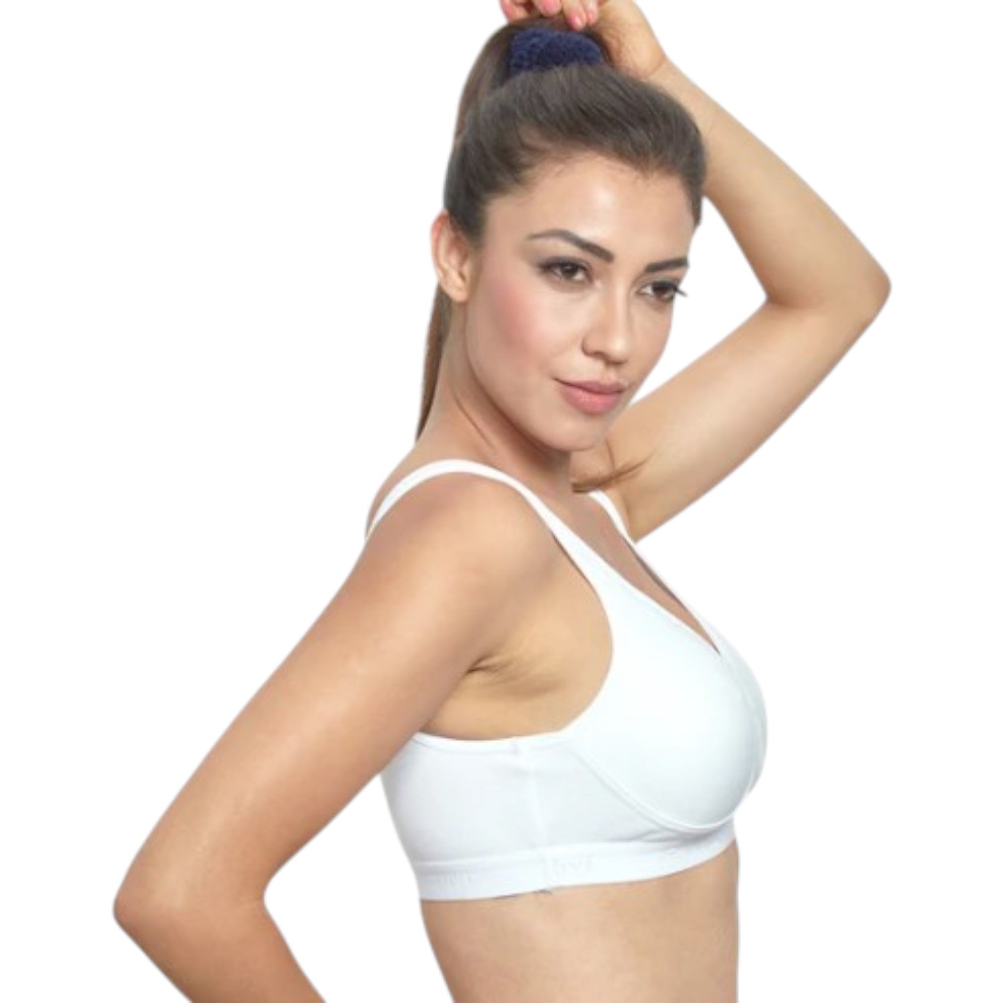 Prithvi Women T-Shirt Bra Non Wired Seamless Pushup - Seamless Cup, Full Coverage, Soft Cup for T-Shirt, Dress (Random Colours)