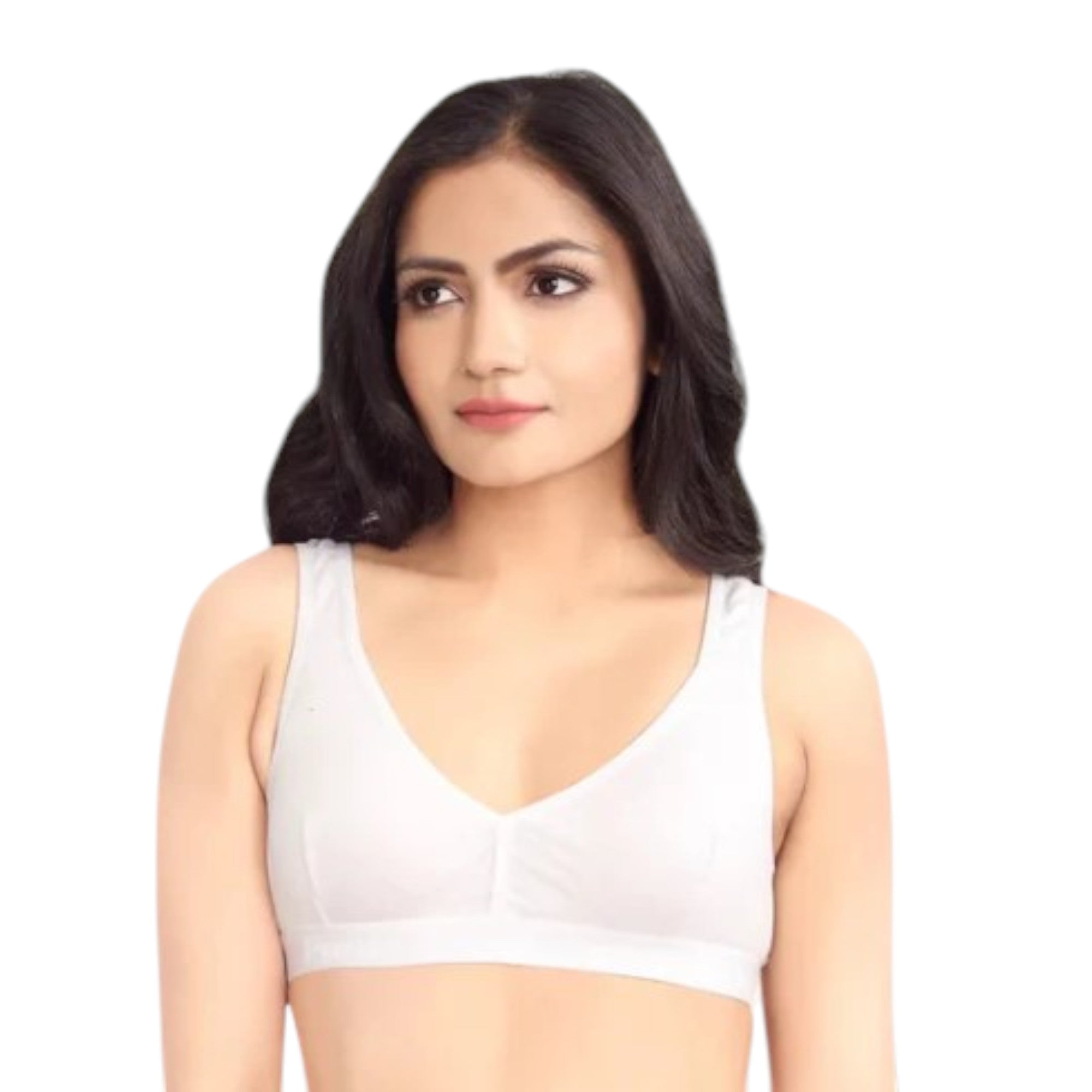 Prithvi Acty  Bra, Seamed Cup, Full Coverage, Non-Padded,Wire Free (Random Colours)