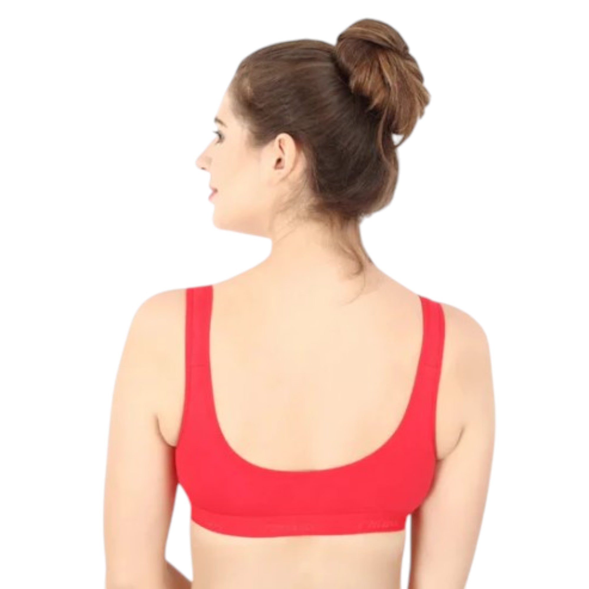 Prithvi Acty  Bra, Seamed Cup, Full Coverage, Non-Padded,Wire Free (Random Colours)