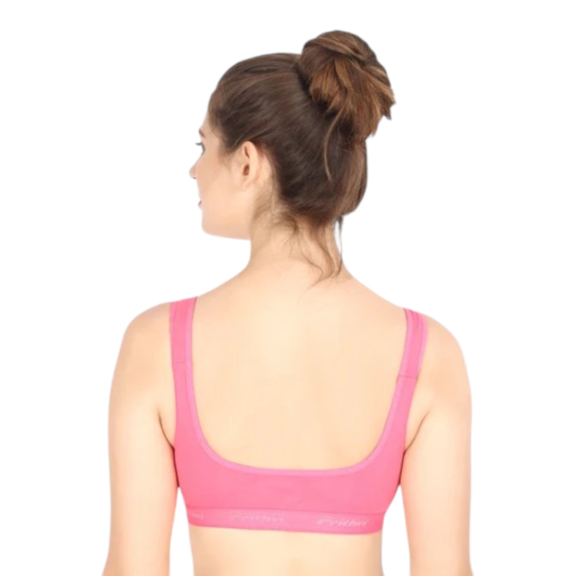Prithvi Women T-Shirt Bra Non Wired Seamless Pushup - Seamless Cup, Full Coverage, Soft Cup for T-Shirt, Dress (Random Colours)