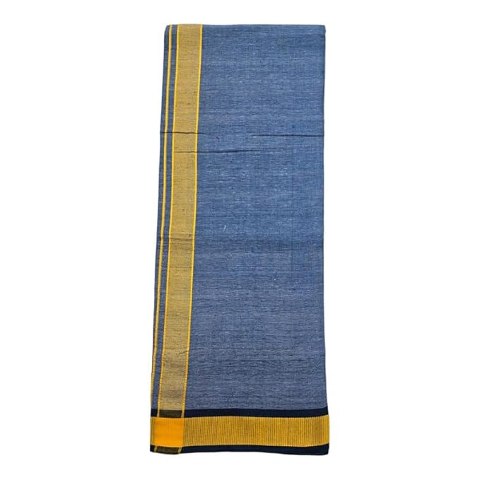 Multicolor Kerala style (Mundus) Dhotis for Men Combo Light Grey (Free Size Assorted) Lungi Veshti (Kaili) | Men's Dhoti for Puja, Festivals, Religious