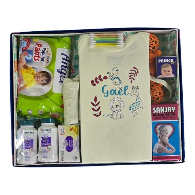 Newborn Baby Gift Set Has All Newborn Baby Essential | Health Care, Bath & Skin Care | Best Gift Set for Unisex Baby (0-6 Month)