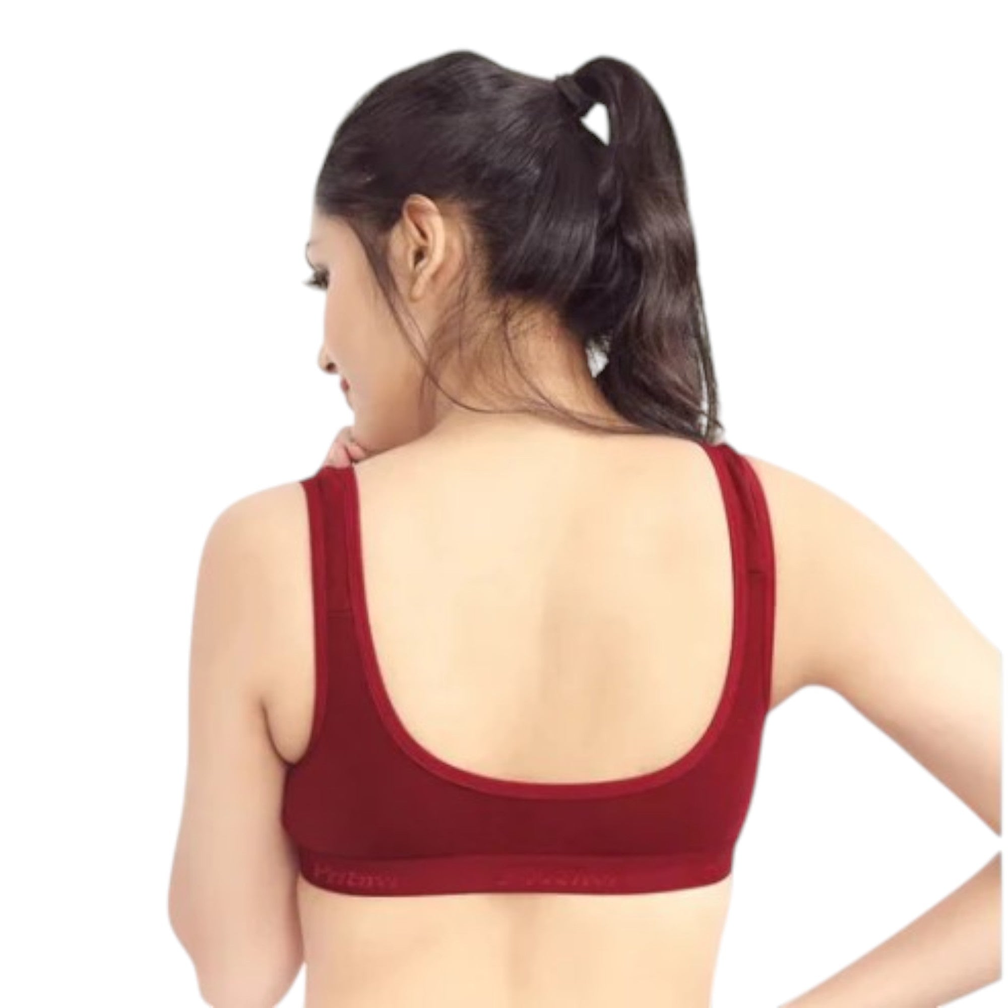 Prithvi Acty  Bra, Seamed Cup, Full Coverage, Non-Padded,Wire Free (Random Colours)