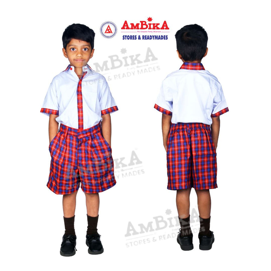 Vivekanandha School Uniform Only Shirts[LKG - 2nd STD] BOYS