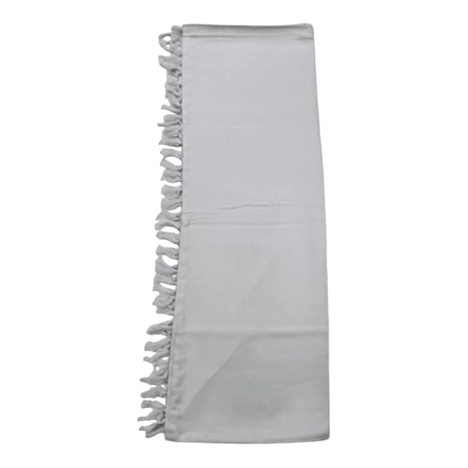 Bath Towels for Men | (30 X 65 CM, Large Size) Plush & Solid Pattern Towels  Bath Premium Plain Cotton Towels | Light Weight Turkish Style Str