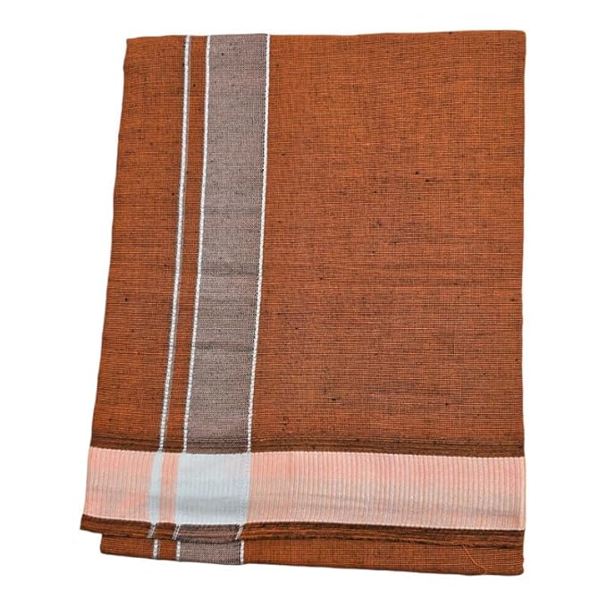 Multicolor Kerala style (Mundus) Dhotis for Men Combo Light Grey (Free Size Assorted) Lungi Veshti (Kaili) | Men's Dhoti for Puja, Festivals, Religious