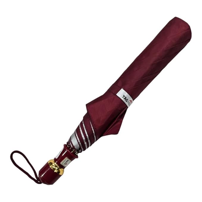 2 Fold 25 Inch Umbrella for Men & Women | Wind & RainProof Umbrella | Compact Travel Umbrella for Women | Umbrella for Sun Protection, Home Use