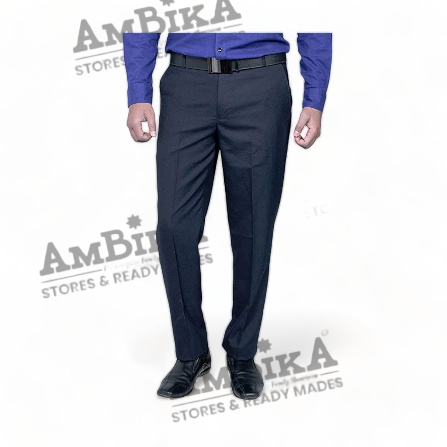 Men's Formal Trousers (Pack of 3) [COFFEE,BLACK,COBALT]