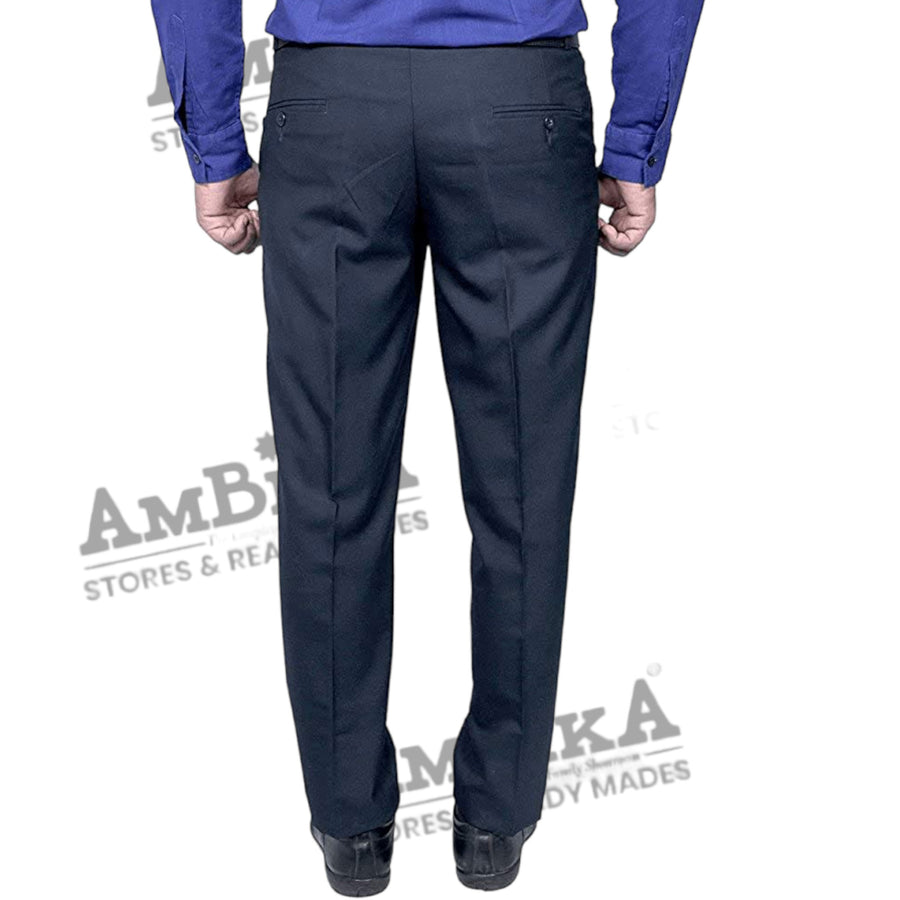 Men's Formal Trousers (Pack of 3) [COBALT,GREY,BROWN]
