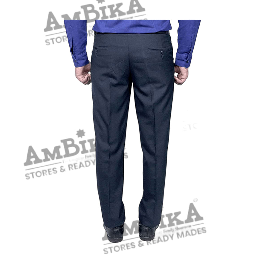 Men's Formal Trousers (Pack of 3) [BLACK,COBALT,GREY]