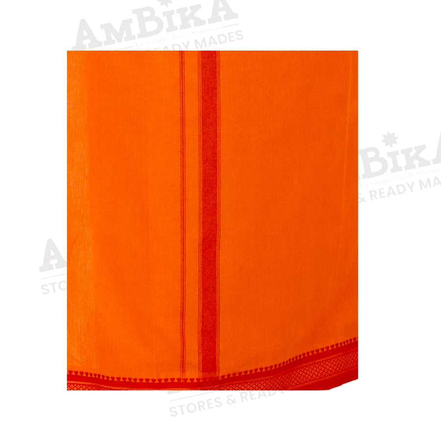 Cotton Color Dhoti & Towel For Men, Traditional Festive & Regular Wear,2.0MT