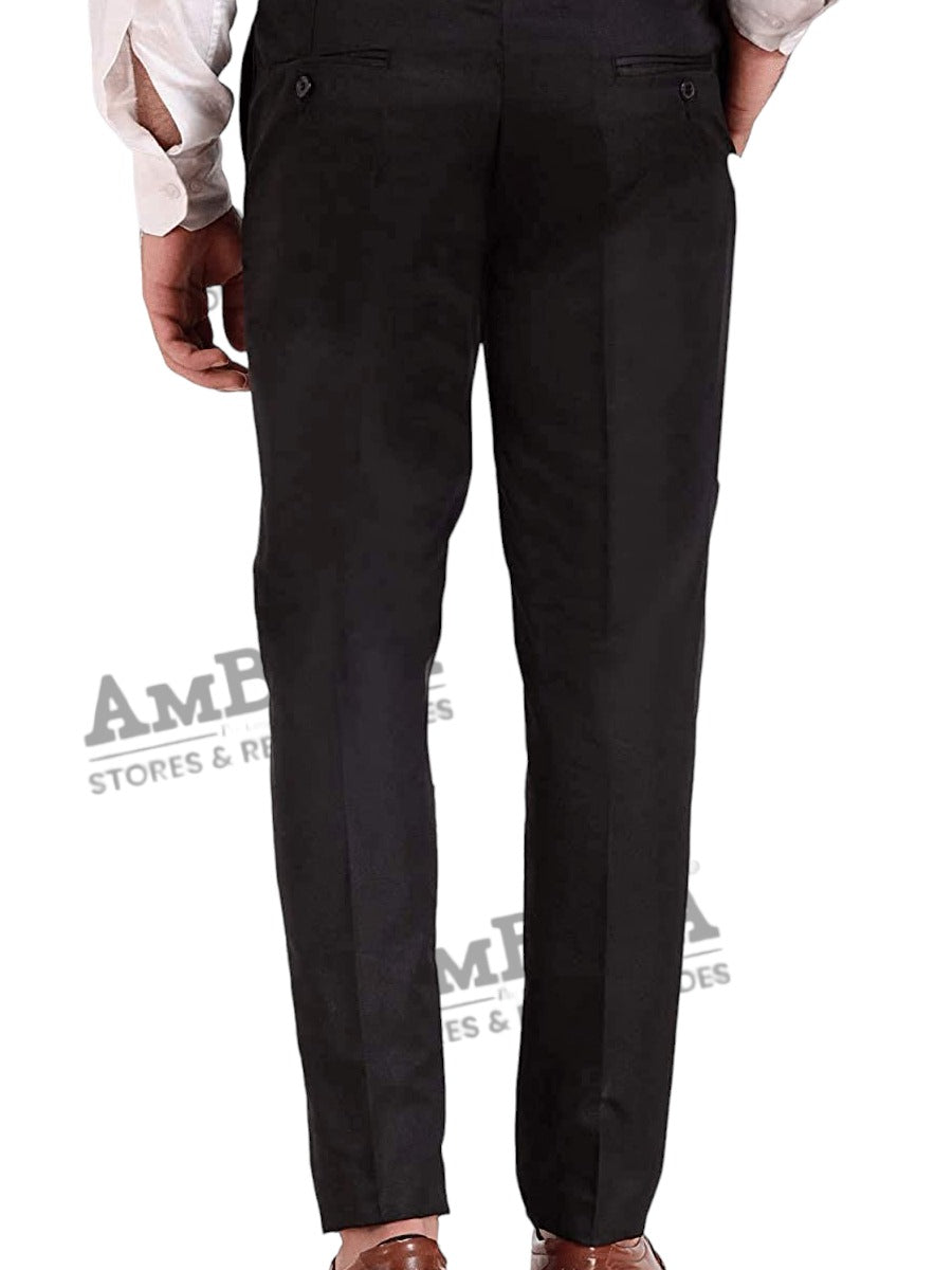 Men's Formal Trousers (Pack of 3) [GREY,BLACK,COFFEE]