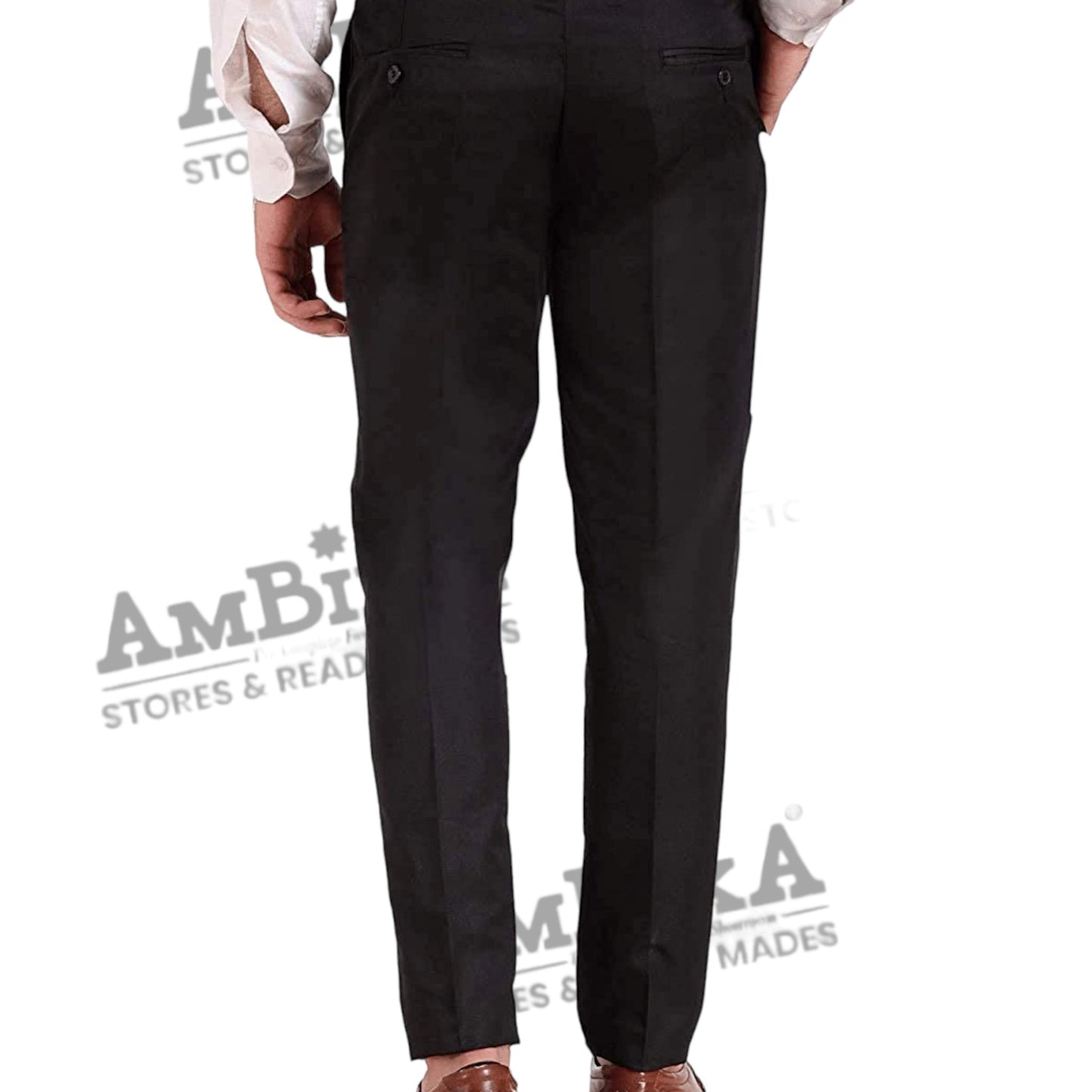 Men's Formal Trousers (Pack of 3) [GREY,BLACK,COFFEE]