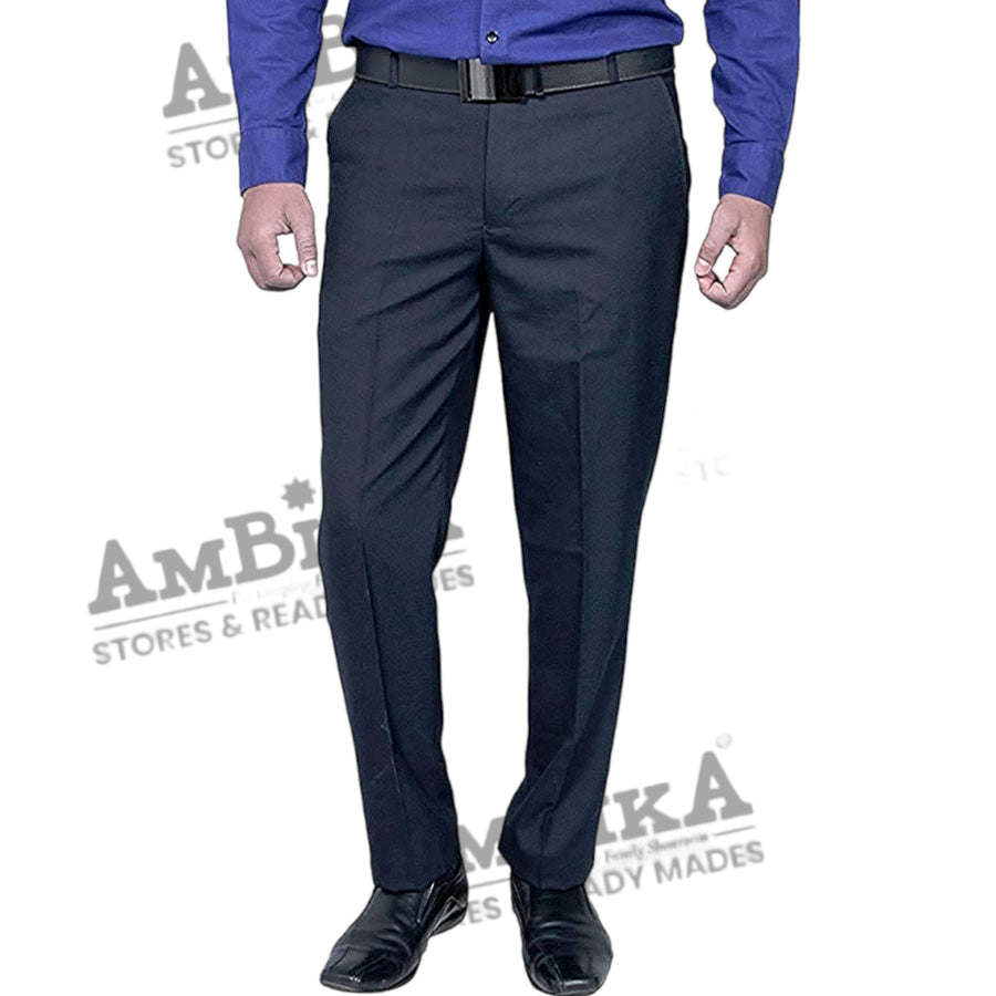 Men's Formal Trousers (Pack of 3) [GREY,BLACK,COBALT BLUE]