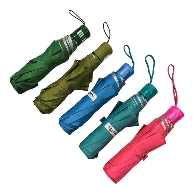 3 Fold 25 Inch Umbrella for Men & Women | Wind and RainProof Umbrella | Compact Travel Umbrella for Women | Umbrella for Sun Protection, Home Use