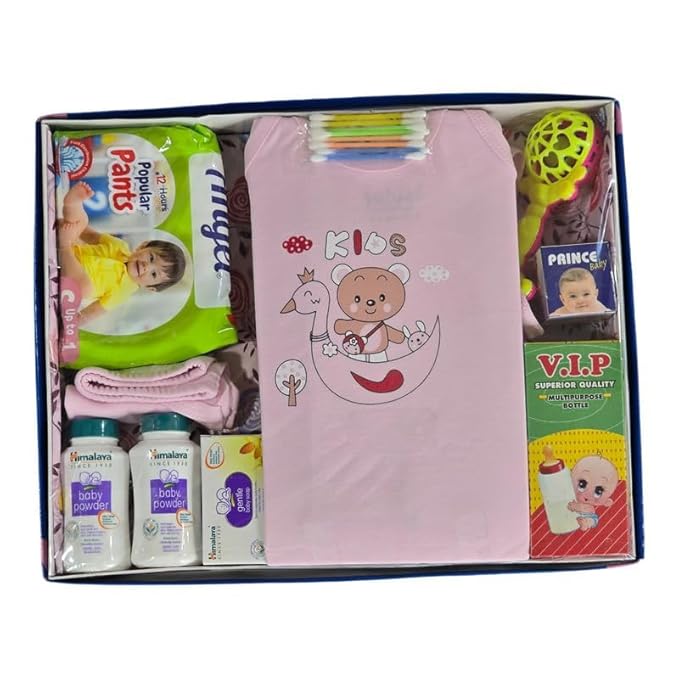 Newborn Baby Gift Set Has All Newborn Baby Essential | Health Care, Bath & Skin Care | Best Gift Set for Unisex Baby (0-6 Month)