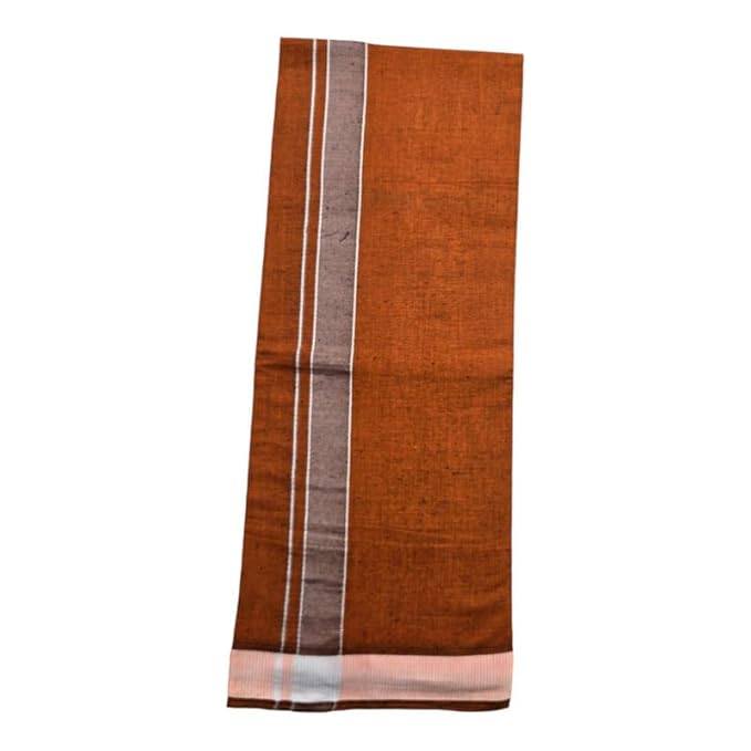 Multicolor Kerala style (Mundus) Dhotis for Men Combo Light Grey (Free Size Assorted) Lungi Veshti (Kaili) | Men's Dhoti for Puja, Festivals, Religious