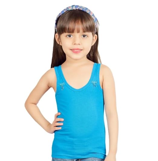 Prithvi® Pappu Slip for Kids & Girls/Camisole - Pack of 3# Broad Straps # Multicolour # Premium Wear #