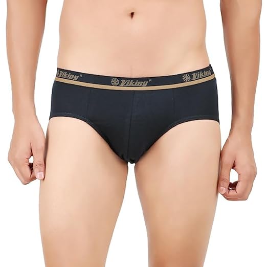 VIKING  Men's Cotton Briefs - Combo of 4 (Miki)