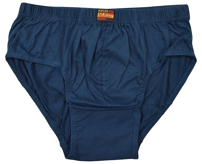 Viking Men's Cotton Briefs - Combo of 5 (VK07_110, Multi-Coloured, 110)