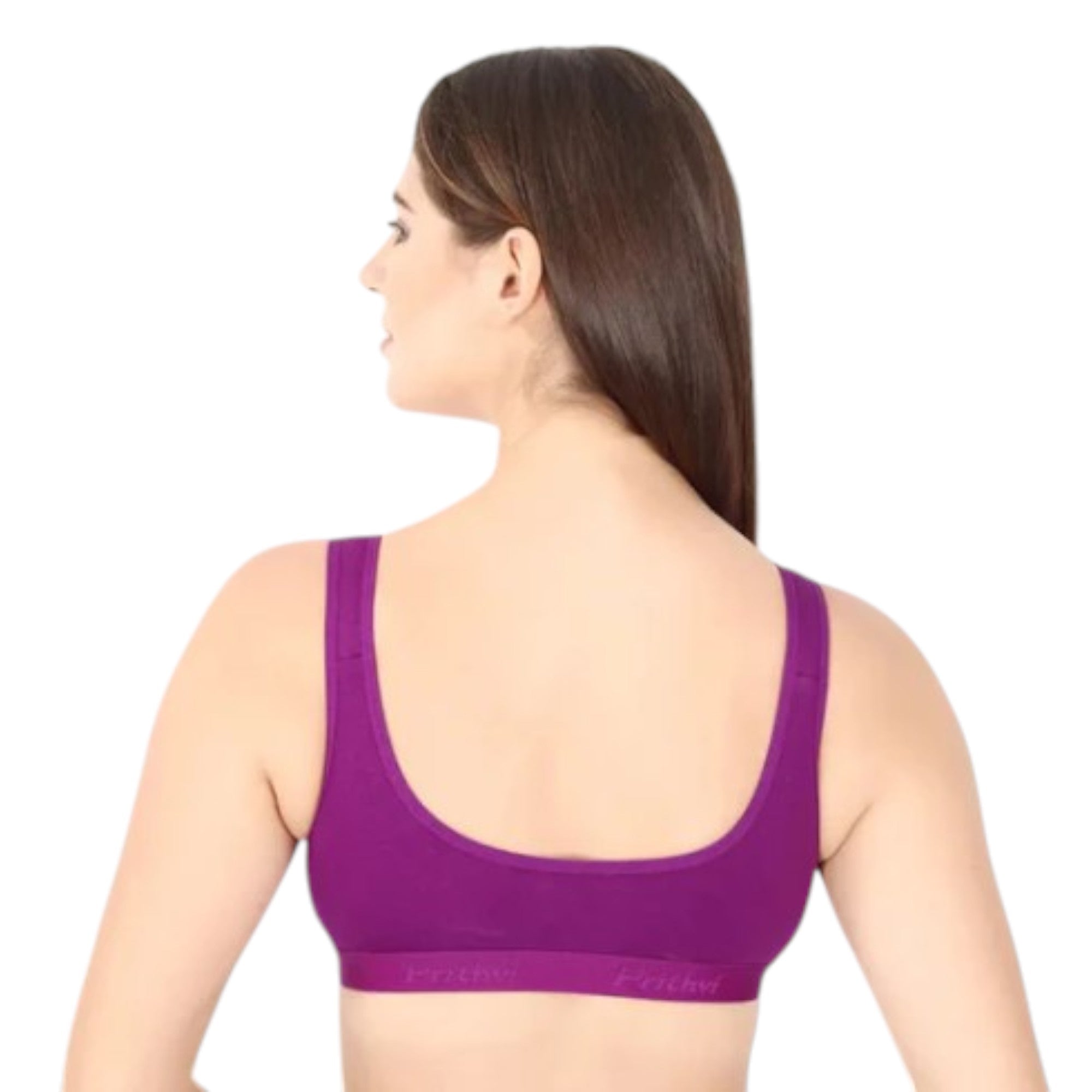 Prithvi Acty  Bra, Seamed Cup, Full Coverage, Non-Padded,Wire Free (Random Colours)