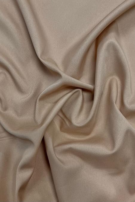 Polyester American Butter Crape Lining Fabric - Soft 44 Inch Width for Craft, Blouse, Petticoat, Kurtis, Tailoring & Boutique Purposes