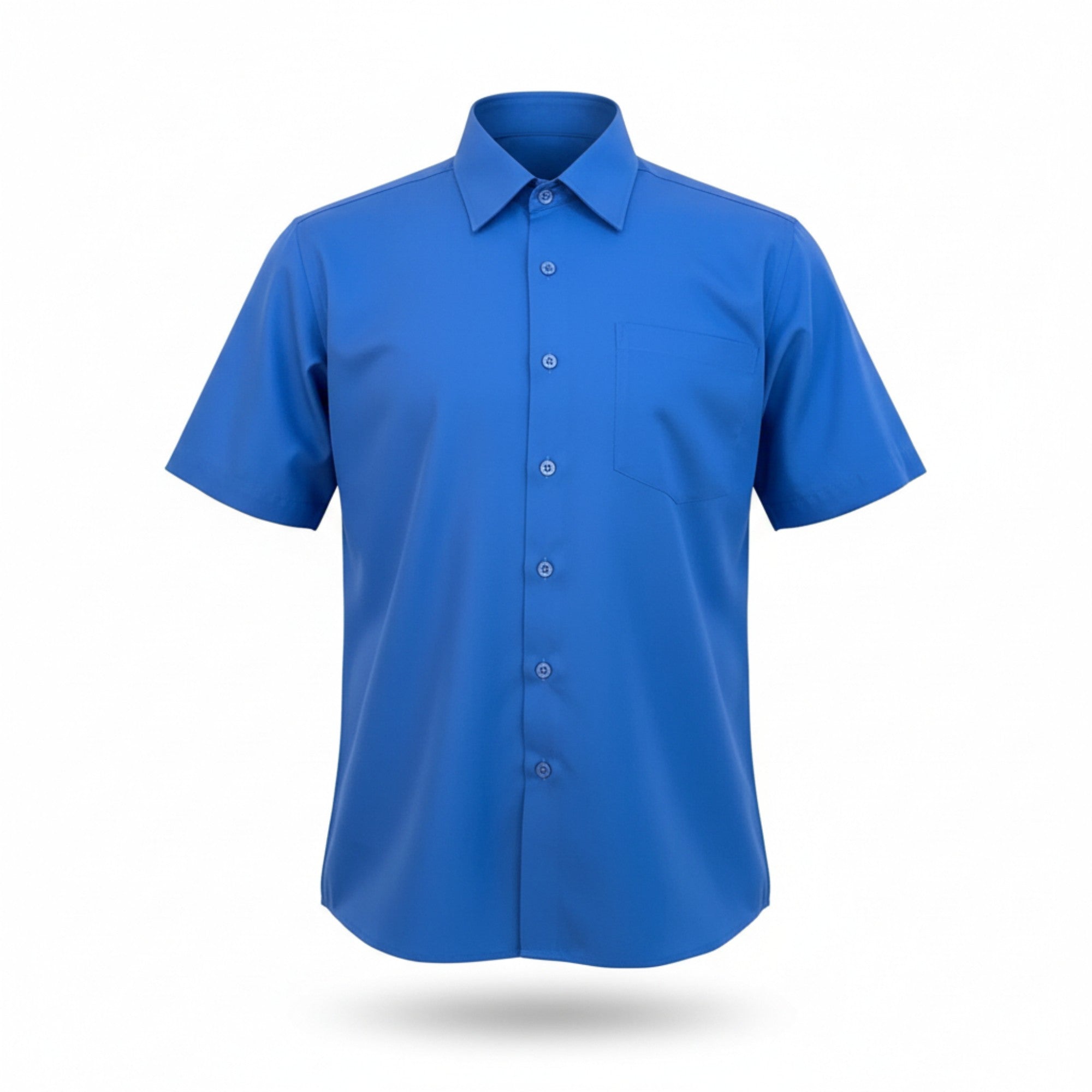 School Uniform for kids | Formal Uniform Shirts for Boys/Girls | Readymade Stitched Shirt for Students-Light Blue Shirt