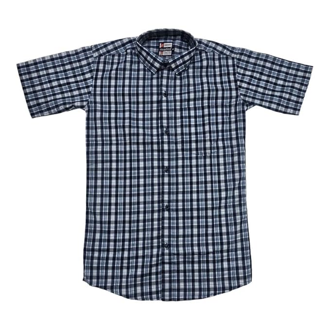 School Uniform for kids | Formal Uniform Shirts for Boys/Girls | Readymade Stitched Shirt for Students |  VIVEKANANDA UNIFORMHALF SHIRT |