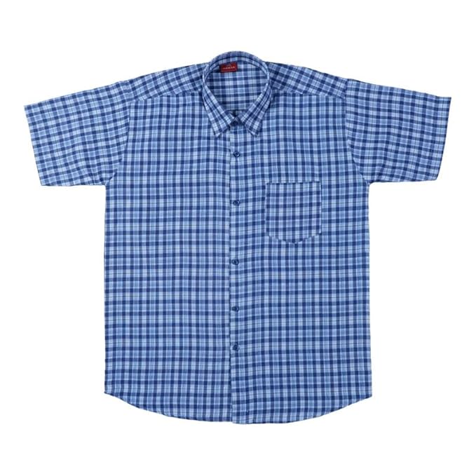 School Uniform for kids | Formal Uniform Shirts for Boys/Girls | Readymade Stitched Shirt for Students |  VIVEKANANDA UNIFORMHALF SHIRT |