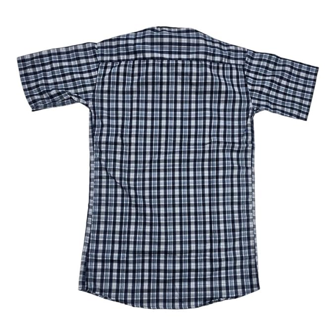 School Uniform for kids | Formal Uniform Shirts for Boys/Girls | Readymade Stitched Shirt for Students |  VIVEKANANDA UNIFORMHALF SHIRT |