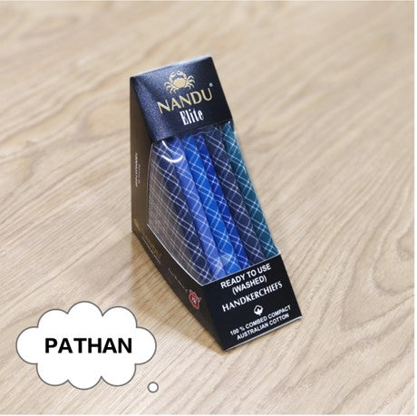 Nandu® Cotton Handkerchiefs for Men | Classic Design, Soft & Durable