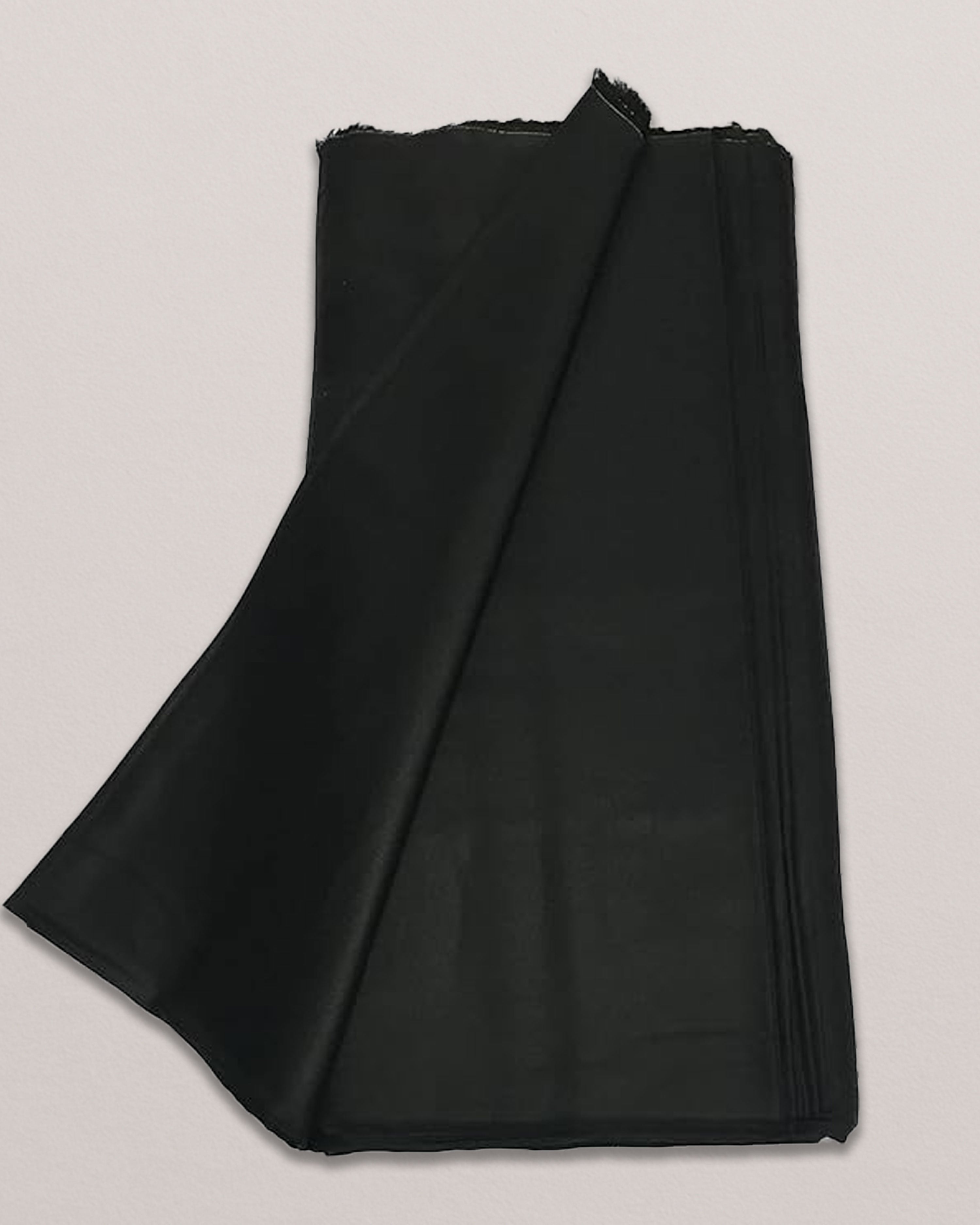 Cotton silk fabrics -Black