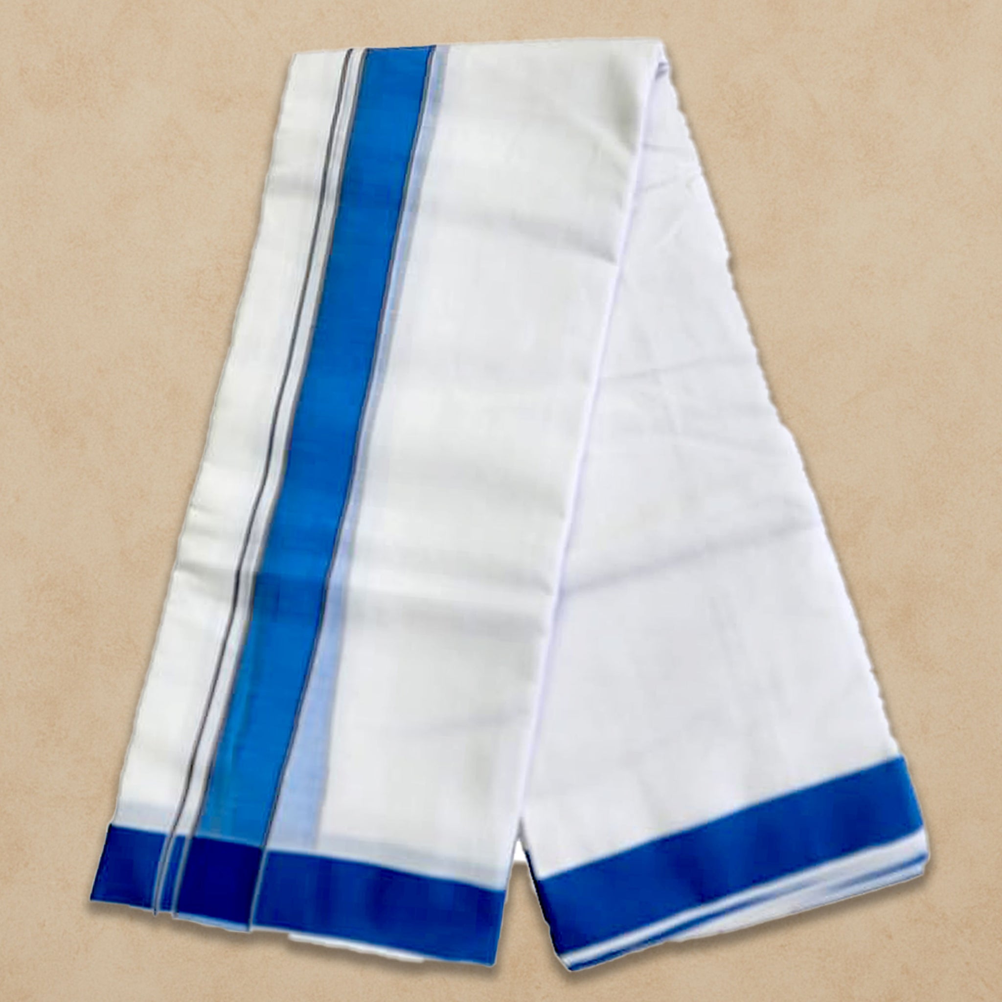 Panchakacham Dhoti (9x5), (10x6) - Blue