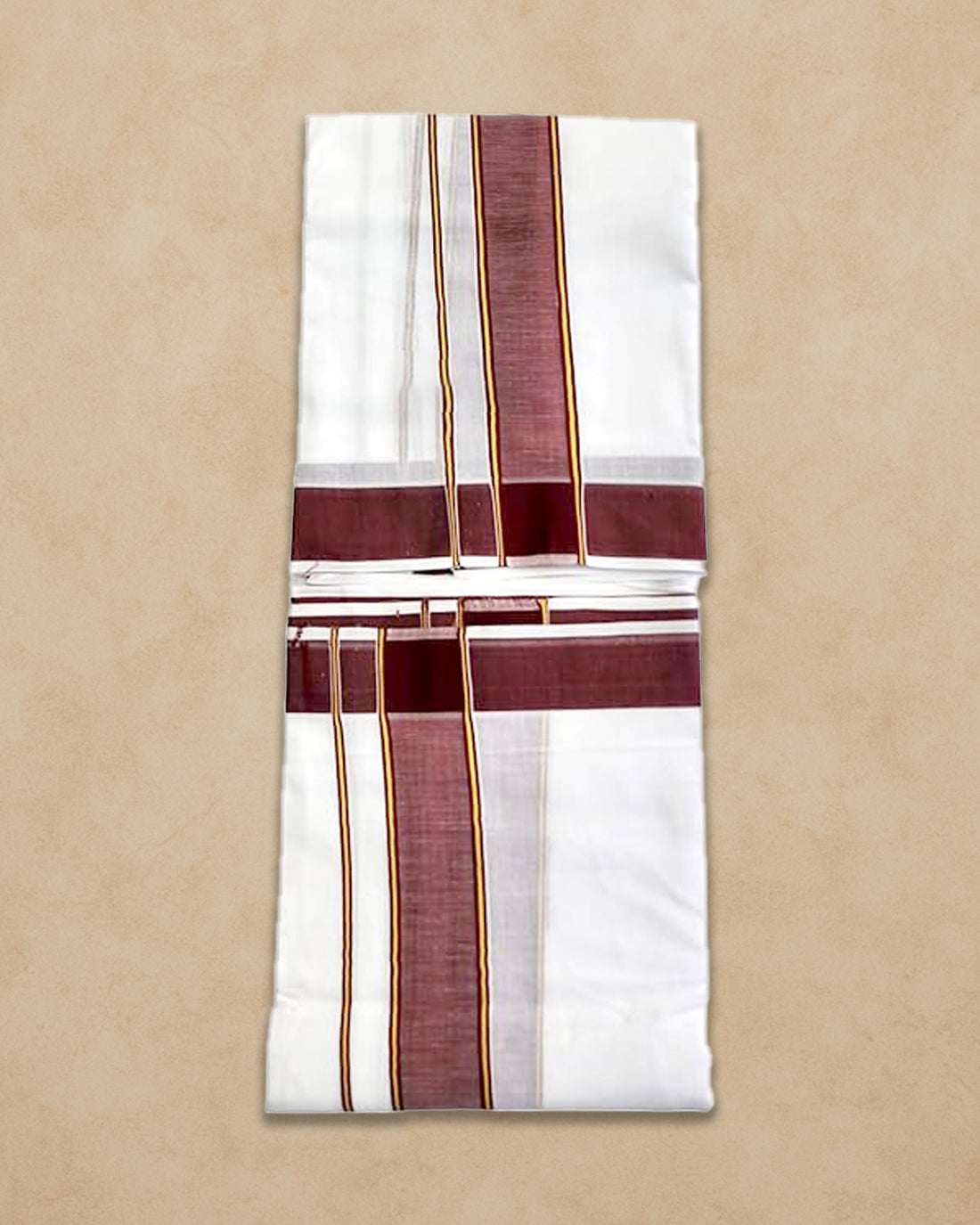 Panchakacham Dhoti (9x5), (10x6) - Brown