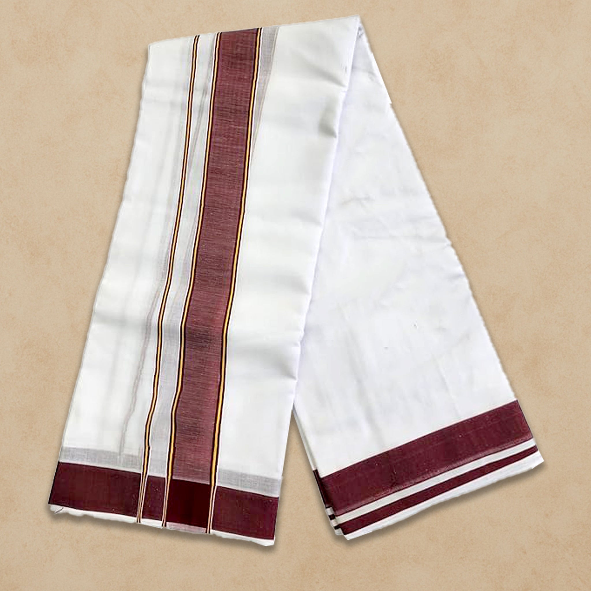 Panchakacham Dhoti (9x5), (10x6) - Brown