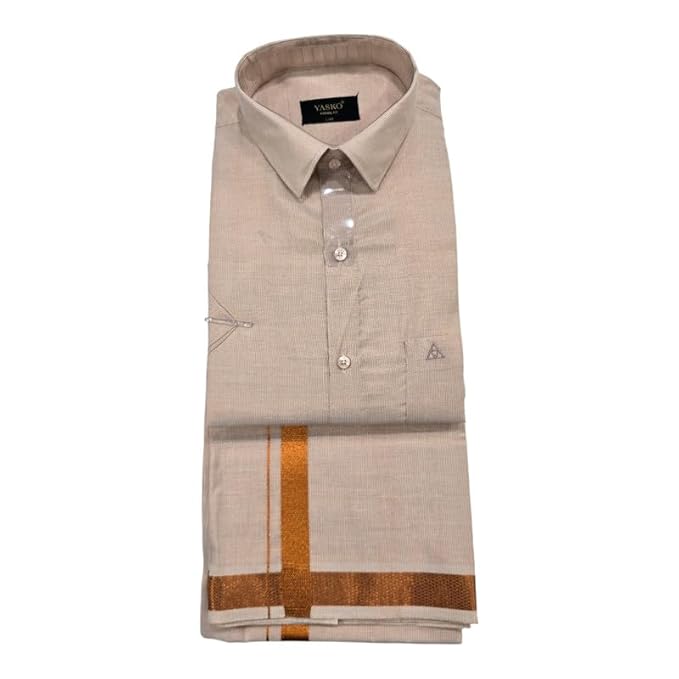 Combo of Shirt and Dhoti | Traditional Wedding Set for Men |