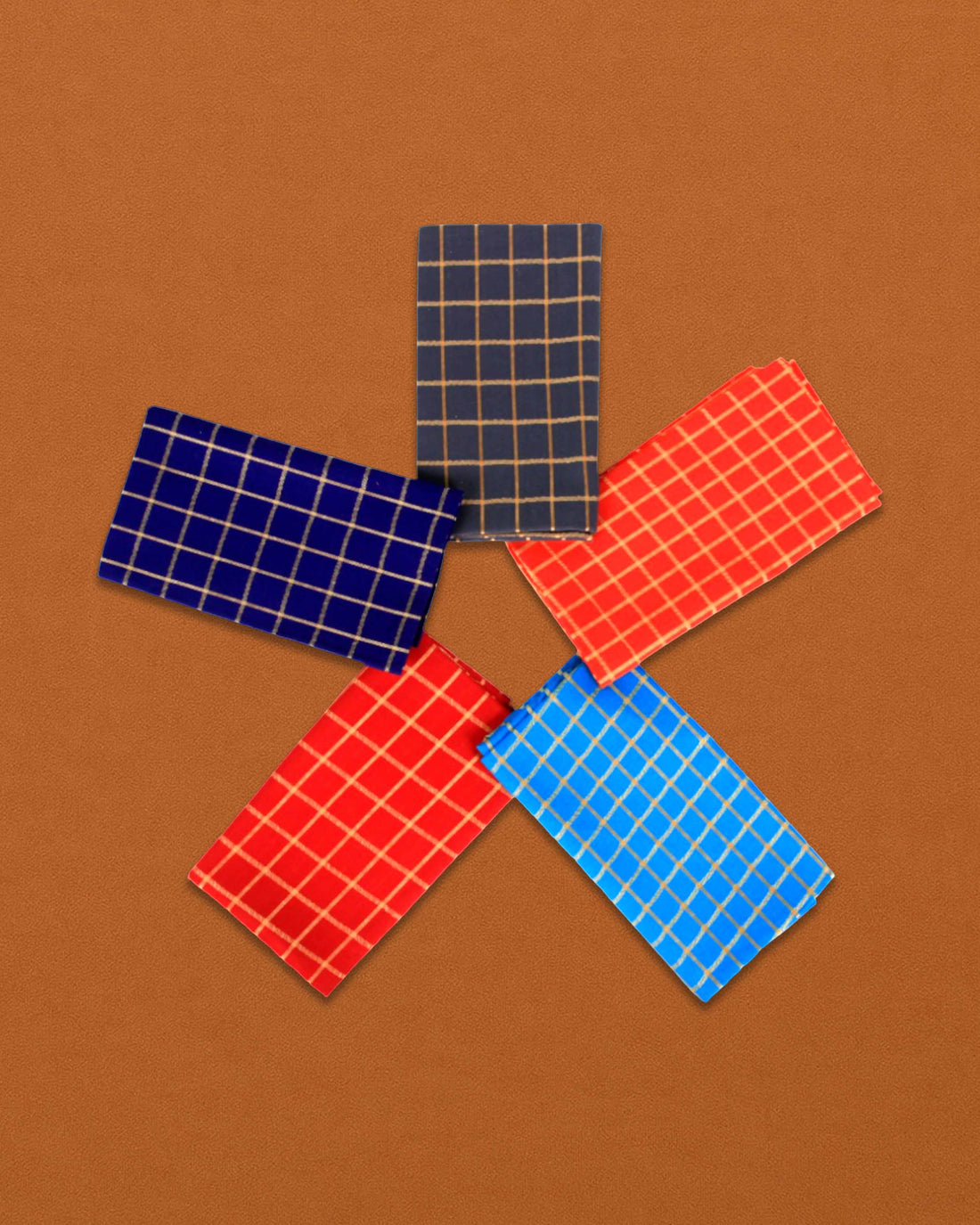 Cotton checked blouse