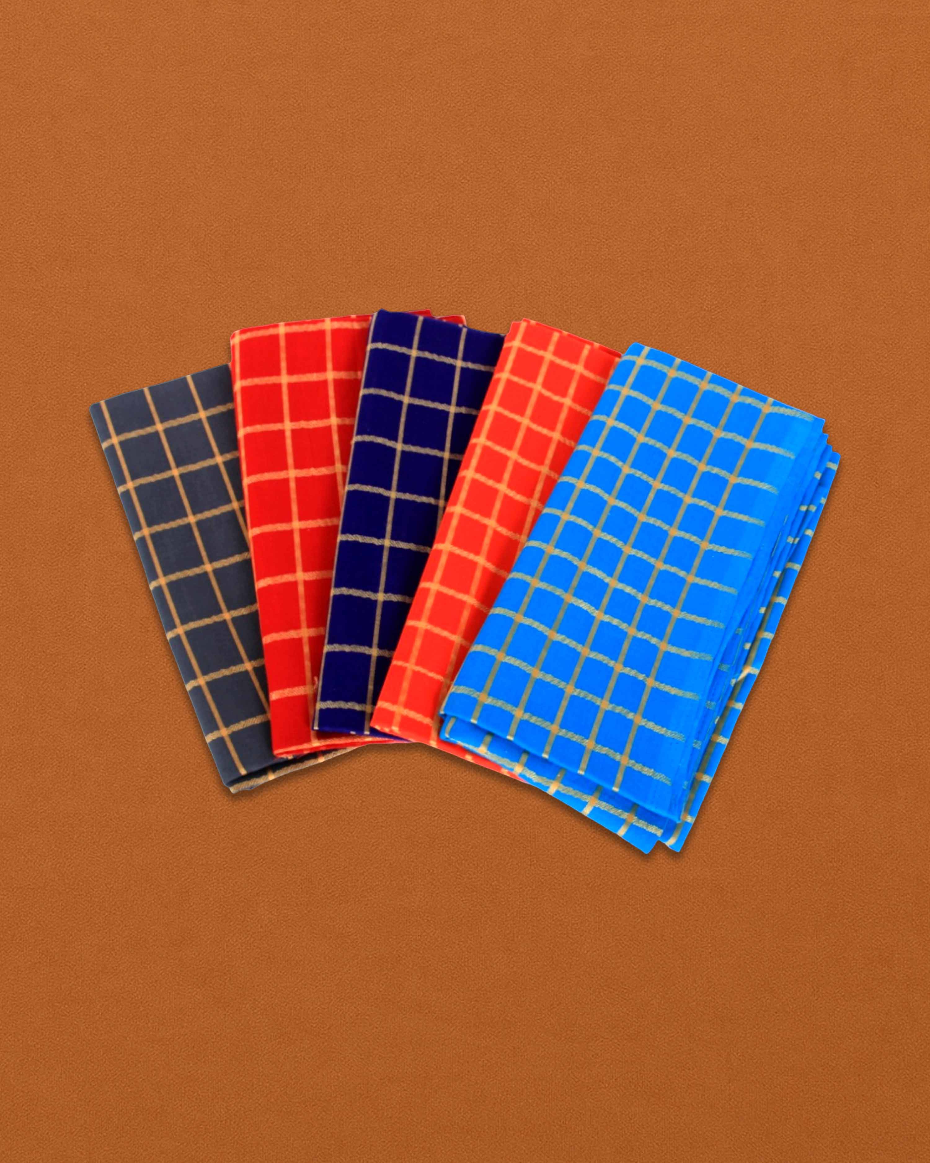 Cotton checked blouse