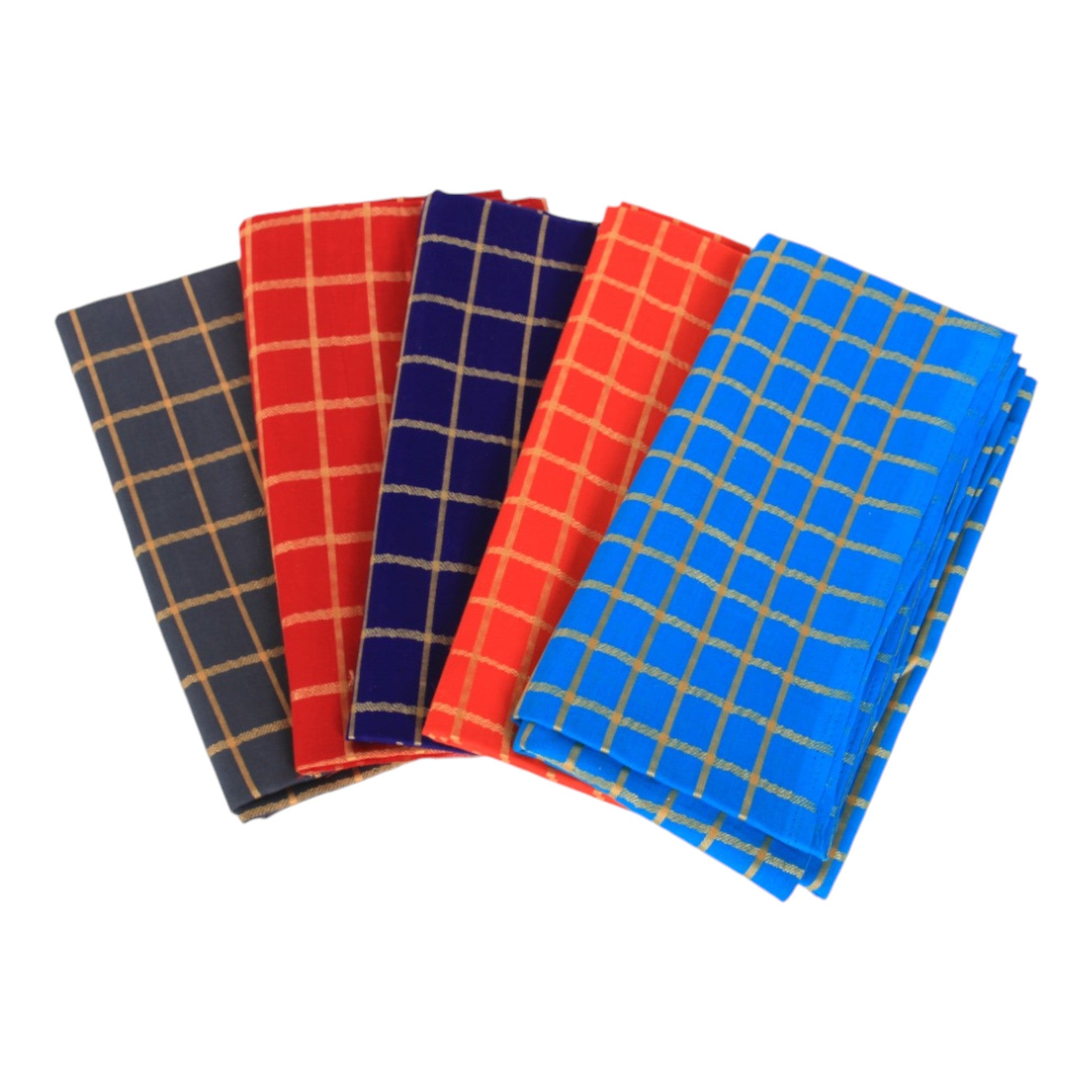 Cotton Blouse Material 1metre | Checked blouse design