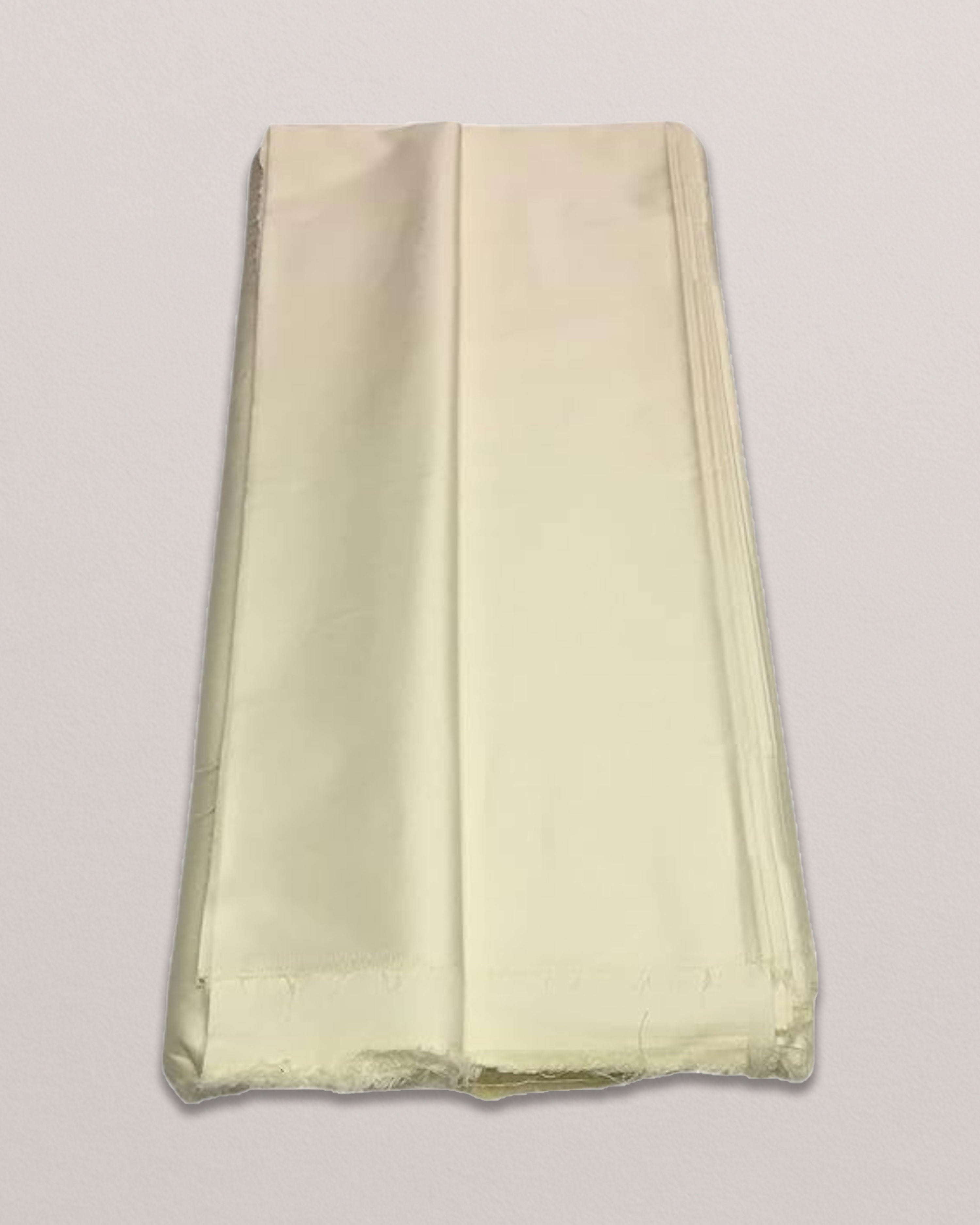 Cotton silk fabrics -Cream