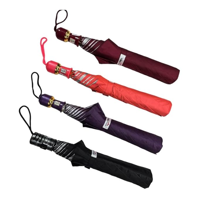 2 Fold 25 Inch Umbrella for Men & Women | Wind & RainProof Umbrella | Compact Travel Umbrella for Women | Umbrella for Sun Protection, Home Use