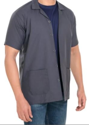 Cotton Unisex Casual Style Lab Coat For Chemistry Lab & Medical Students | Half Sleeves Lab Coat for All Professional Diagnostics, Technicians, Laboratory