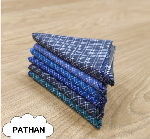 Nandu® Cotton Handkerchiefs for Men | Classic Design, Soft & Durable